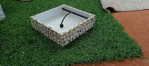 โบนแอนด์ม็อบแบบฝังโลโก้ที่กำหนดเองที่ใส่ผ้าเช็ดปากมีลวดลายหรูหราปรับแต่งได้หลากหลายวัตถุประสงค์สำหรับตกแต่งบ้านหรือบูติก - Product Image 4