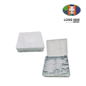 กล่องกระจายสายไฟเบอร์ออปติก FTTH สำหรับใช้งานภายในและภายนอกอาคาร ทำจากพลาสติก ABS ทนทาน - Product Image 1