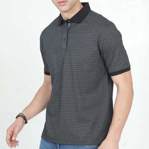 บริการ OEM/ODM เสื้อโปโลชายราคาถูก ขายดี คอตั้ง ติดกระดุมด้านหน้า - Product Image 5