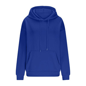 Sudadera con Capucha de Algodón Casual Premium para Mujer, Sudadera Holgada de Estilo Urbano para Mujer, Venta al por Mayor - Product Image 1