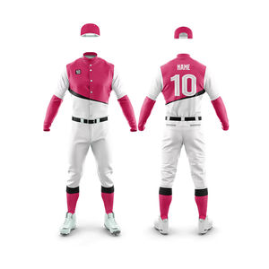Maillots de baseball de haute qualité avec service OEM, maillot de baseball personnalisé imprimé, maillot classique, polyester professionnel - Product Image 4