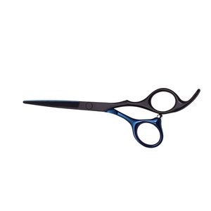 Ciseaux de coiffeur professionnels TWEEZEX en acier inoxydable 4Cr13, pour droitiers, haute durabilité, manche moyen, logo personnalisé, pour cheveux - Product Image 5
