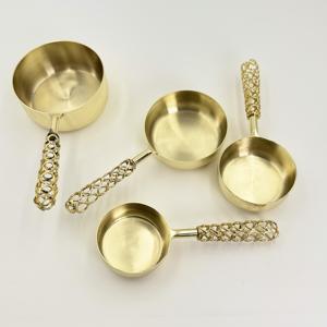 Juego de Tazas y Cucharas Medidoras de Acero Inoxidable, Apilables, Utensilios de Cocina para Cocinar y Hornear - Product Image 4