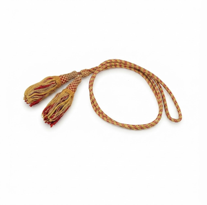 Uniforme d'officier OEM ODM à prix abordable avec franges à pompons pour cérémonies, comprenant des rideaux en coton et des accessoires décoratifs - Product Image 1