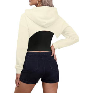 Ropa para Mujer, Sudaderas Cortas Cómodas, de Alta Calidad, Transpirables, Anti-Pilling, en Oferta - Product Image 2