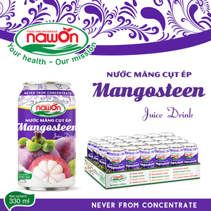 Jus de mangoustan du Vietnam en conserve, non concentré, marque Nawon Beverage, service OEM et marque privée - Product Image 2