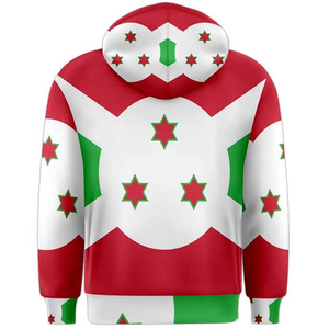 Sweat-shirts personnalisés en coton et polyester avec impression graphique sur toute la surface, effet délavé, sublimation - Product Image 3