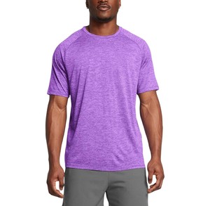 Men's Short Sleeve O-Neck Solid Color Knitted <b>T</b>-<b>Shirt</b> Regular Fit Quick Dry Casual Red Gym <b>T</b>-<b>shirt</b> ODM OEM - Product Image 3