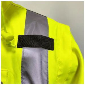 Custom Label <b>Worker</b> Uniform Polyester Waterproof Windproof Reflective Stripes Hi Vis Safety <b>Jacket</b> Pants - Product Image 6