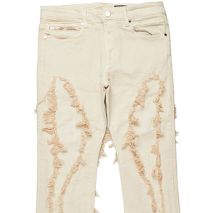 Prix de gros - Jeans en denim pour hommes tendance - Design personnalisé - Qualité supérieure - Jeans décontractés de style droit - Product Image 6