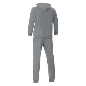 Ensemble de survêtement homme de qualité supérieure, nouvelle collection, 2 pièces, veste à capuche et pantalon, respirant, léger, en Spandex/Polyester, idéal pour le printemps - Product Image 3