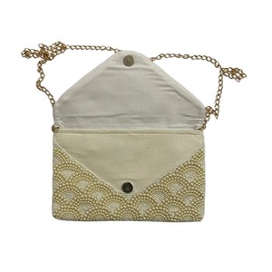 Pochettes à main perlées artisanales de qualité supérieure pour femmes, écologiques, légères, pour soirées, vendues par un fournisseur indien - Product Image 5