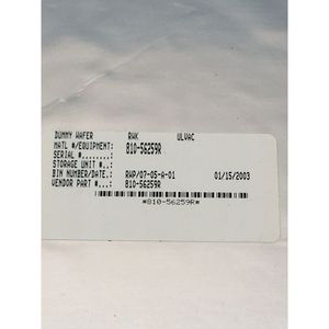 Micron 810-56259R <b>Dummy</b> Wafer, Ulvac, 163916 - Trusted Global Legacy Semiconductor Equipment and Parts at - Product Image 3