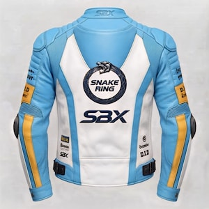 เสื้อแจ็คเก็ตมอเตอร์ไซค์แบบสั่งทำพิเศษสำหรับผู้ชาย/เสื้อแจ็คเก็ต CE ป้องกันการกระแทกสำหรับการแข่งขัน ชุดนักขี่มอเตอร์ไซค์ประสิทธิภาพสูง - Product Image 2