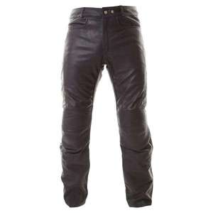 Pantalon décontracté pour homme en cuir véritable à 100 %, coupe droite, léger, respirant, écologique, au meilleur prix pour la vente en ligne - Product Image 4