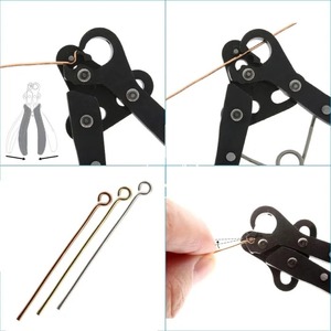 Pince à boucler ZETOMEDPRO One Step Looper en acier inoxydable 1,5 mm, outil de fabrication de bijoux, pince à boucler précise, pince à boucler pour fil. - Product Image 4