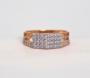 Anillo de Oro Amarillo Sólido de 14K con Diamante Cultivado en Laboratorio de 1 Quilate, Corte Redondo, Brillante y Pulido, Anillo de Boda para Mujer, Color D a G, Claridad IF SI2 - Product Image 1