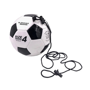 Balón de Fútbol de Cuerda de Alto Rendimiento, Color Personalizado, Venta Directa de Fábrica, Balón de Fútbol de Cuerda Hecho de Cuero - Product Image 1
