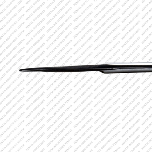 Ciseaux chirurgicaux dentaires pour iris, droits et courbés, 4,5 cm, tranchants, en acier inoxydable, pour usage vétérinaire et dentaire - Product Image 6