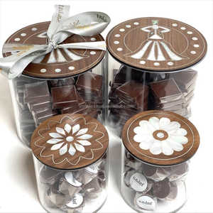 Caja de Regalo Decorativa para Ramadán con Incrustaciones de Nácar para Dulces y Decoración del Hogar, Logotipo Personalizado y Tamaño Personalizado - Product Image 1