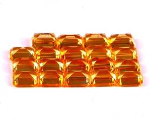 ซิทรินธรรมชาติ 5x10 มม. ทรงแปดเหลี่ยมเจียระไนแบบเหลี่ยมเพชรพลอย  หินพลอยหลวมที่ผ่านการปรับขนาดแล้ว  พร้อมใบรับรอง สำหรับทำเครื่องประดับ  ผู้จำหน่ายขายส่ง - Product Image 3