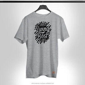 Streetwear d'été personnalisé SilkZone T-shirts pour hommes Short respirant de haute qualité en polyester/coton sérigraphié OEM - Product Image 4