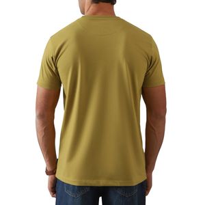 T-shirt en coton ample pour homme, col rond, manches courtes, décontracté, été, mode streetwear, nouveau style 2025 - Product Image 2