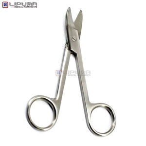 Ciseaux de précision droits en acier inoxydable de qualité supérieure pour laboratoire dentaire, orthodontie et chirurgie, résistants à la rouille - Product Image 6