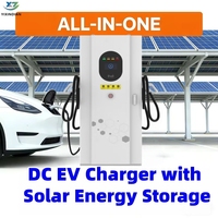Yixindian New 2026 Commercial Heavy-Duty DC Fast Charging All-in-One Solar ESS EV Charger Off-grid Power Complete Solution LFP