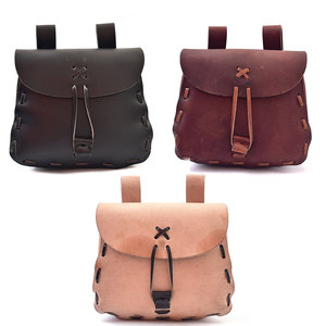 Bolsa de Cintura Medieval Hecha a Mano, Bolsa de Caza Vikinga, Bolsa de Cintura Renacentista para LARP, Bolsas Utilitarias de Alta Calidad para Exteriores - Product Image 1