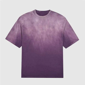 T-shirts pour hommes en coton 100% de qualité supérieure, coupe classique, avec logo personnalisé, lavage à l'acide, vintage, respirants, séchage rapide, écologiques - Product Image 5
