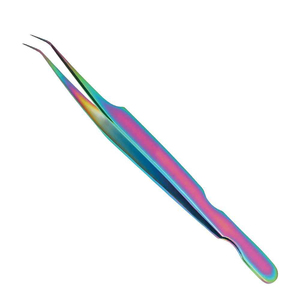 Pinzas para Pestañas de Acero Inoxidable de Alta Calidad, Hechas en Pakistán, Punta Puntiaguda para Extensiones de Pestañas, Marca Privada, Más Vendidas - Product Image 2