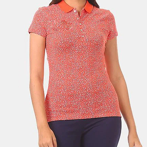 Women Short Sleeve Polo Shirt Stylish Casual Fashion Ladies Stripe Knit Polo Shirt Soft Breathable Apparel IN PAKISTAN - Product Image 5