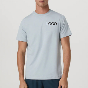 T-shirt pour homme au design uni avec logo personnalisable, coupe tendance, moderne et élégante, matière confortable, pour les acheteurs en gros - Product Image 1