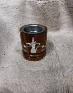 Newly Launched Islamic Design Wooden Incense <b>Bakhoor</b> <b>Oud</b> Burner With Mother OF Pearl Art For Ramadan And Eid Aromatic Use - Product Image 2