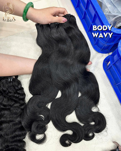 Venta al por mayor de fábrica Lexhair: Cabello virgen vietnamita 100% de doble trama súper premium de 100g, ondulado natural. - Product Image 1