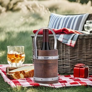 Porte-bouteille de vin en bois - Product Image 3