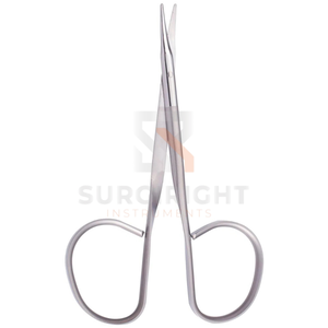 Tijeras Corneales McGuire, Instrumento Quirúrgico Oftálmico, Certificación CE, Acero Inoxidable Clase I SI-OIS-0001 de Blush Surgical - Product Image 1