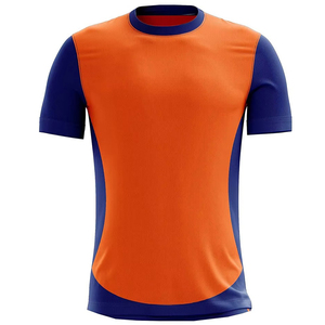 เสื้อเจอร์ซีย์ฟุตบอลของผู้ชายเสื้อฟุตบอลระบายอากาศได้ดี - Product Image 1