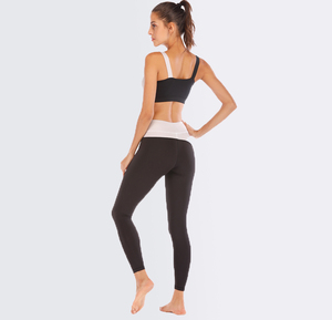 Custom 2 Piece Solid Yoga Sports Bra Crop Top <b>Jacket</b> Leggings Set Sexy <b>Workout</b> Women Spandex Gym Fitness Four-Way Stretch - Product Image 2