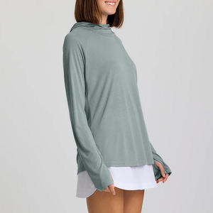 Hoodies de pêche personnalisés anti-UV, vente en gros, fabricant OEM, production en vrac, fournisseur de marques privées, performance optimale - Product Image 3
