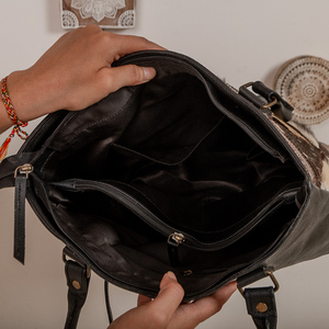 Women Hot Selling High Quality Designer Shoulder Bag Western Hand Tooled Floral Genuine Cowhide Luxury Leather Handbag - Product Image 4