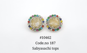 ต่างหูห่วงทรงกลมชุบเมห์นดี ประดับเพชรคิวบิกเซอร์โคเนีย แฟชั่นสำหรับผู้หญิงสำหรับงานแต่งงานและงานปาร์ตี้ รุ่น 10462 - Product Image 2