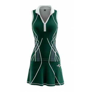 Uniformes de Baloncesto Personalizados por Sublimación para Mujer: Camisetas, Faldas y Tops Deportivos sin Mangas para Equipos de Netball - Product Image 6