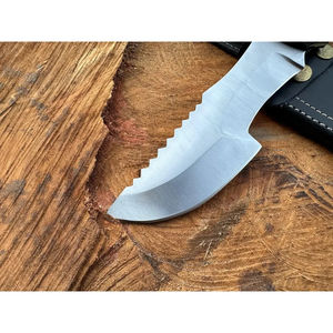 Cuchillo Tracker Burraq OEM DIY Personalizado Hecho a Mano de Acero D2 Industrial de Espiga Completa de 12 Pulgadas con Funda de Cuero y Garantía de 14 Días para Aniversario - Product Image 3