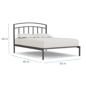 Traditional Solid Wood <b>Bed</b> with Footboard | KD Lattice Panel Bedroom Furniture Wholesale - Product Image 4