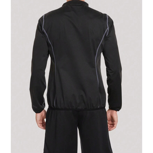 Combinaison de sauna en nylon personnalisée avec logo OEM, combinaison de fitness pour la perte de poids, imperméable, pour hommes et femmes, veste de sauna sportive en PVC à taille élastique - Product Image 6