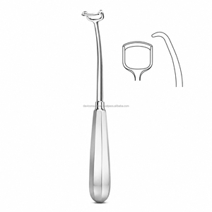 Curettes adénoïdiennes manuelles Beckmann en acier inoxydable, instruments chirurgicaux réutilisables, outil essentiel pour chirurgiens, Davicon - Product Image 1