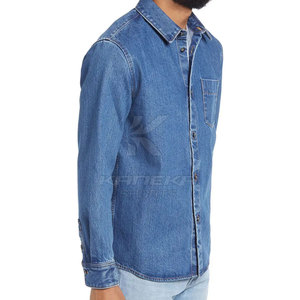 Chaqueta de mezclilla de estilo moderno para hombre, estilo casual, a la moda, para el fin de semana. - Product Image 2