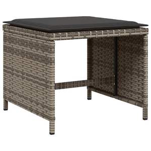 Juego de 10 Muebles de Comedor para Patio en Gris y Marrón, Duraderos y Elegantes para Entretenimiento al Aire Libre - Product Image 6